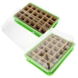 2x Invernadero de interior para el cultivo de plantas, kit de cultivo para 36 plantas - Imagen 1 de 9