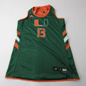 Miami Hurricanes adidas Practice Jersey - Basketball Women's Used - Picture 1 of 10