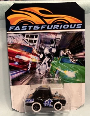 Hot wheels Black Tooned Dodge Charger Fast And Furious Real Rider It’s A Custom - Image 1 of 4