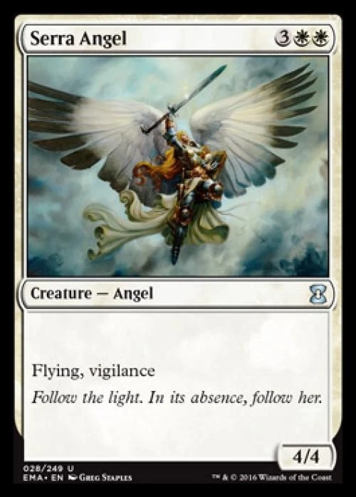 Serra Angel - Light Play MTG Eternal Masters - Image 1 of 1