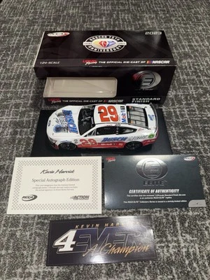 Kevin Harvick #29 Busch Light Beer All-Star 2023 certificado de autenticidad autografiado 1:24 Elite Foto 1 de 4
