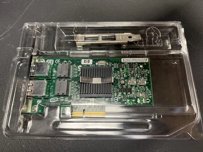 HP NC360T PCIe Dual Port Gigabit Server Adapter - Image 1 of 2