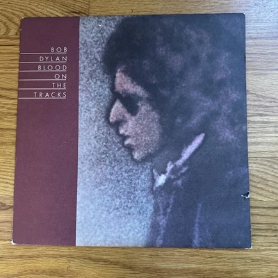 BOB DYLAN BLOOD ON THE TRACKS 12" LP VG+ VINYL RECORD COLUMBIA 1974 - Image 1 of 4