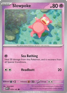 Slowpoke Common Normal SV: Scarlet & Violet 151 079/165 NM - Bild 1 von 2