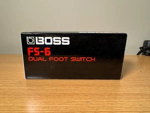 Boss FS-6 Dual 1/4" Foot Switch Guitar Pedal Excellent Condition New Sealed - Picture 1 of 7