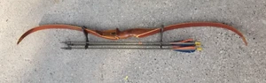 VTG Shakespeare X-26 Bow, Archery Necedah Wonderbow recurve  45-28", 55", Arrows - Picture 1 of 18