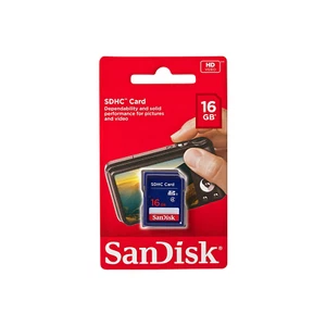 SanDisk 16GB Class 4 SDHC Flash Memory Card- SDSDB-016G - Bild 1 von 1