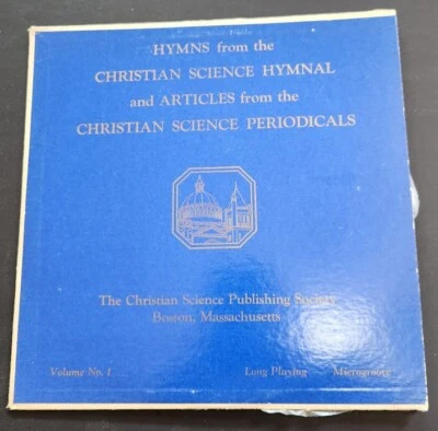 10" Hymns, Articles From Christian Science Hymnal & Periodical 1950s Microgroove - Image 1 of 4
