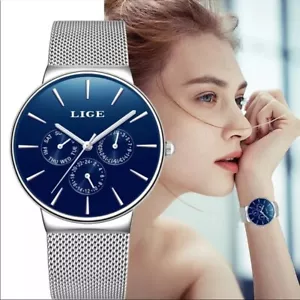 Women’s new Fashion Casual Rose Gold Quartz Watch - Picture 1 of 8