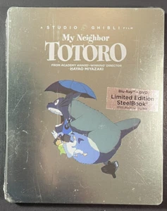 My Neighbor Totoro [ Limited Edition STEELBOOK ] (Blu-ray + DVD) NEW - Picture 1 of 6