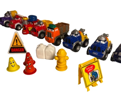 Lot of Maisto Tonka Trucks 2000 Hasbro, Lil Chuck & Friends Series, Diecast - Image 1 of 4