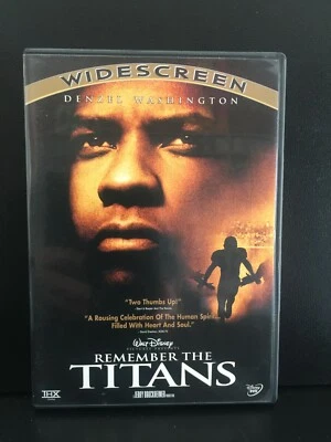 Remember The Titans - DVD NTSC Region 1 Denzel Washington  Will Patton - Image 1 of 2