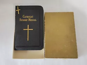 Vintage Catholic Sunday Missal Confraternity Version Zipper 1956 - Bild 1 von 9