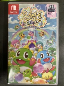 Unopened SW Puzzle Bobble Everybubble! Nintendo Switch Taito Sealed Puzzle JP - Picture 1 of 3