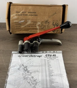 CORDSTRAP CTU40 Tensor Manual de Alta Resistencia Cable Ancho Flejado CTU 40 Nuevo S4 - Imagen 1 de 4