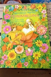 Thumbelina Hallmark Pop-Up Book Hans Christian Andersen Vintage Hardcover Book - Picture 1 of 6