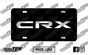 Honda Civic CRX 1988-1991 JDM EF8 Vanity License Plate - Picture 1 of 1
