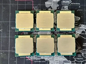 Lot Of (6) Intel Xeon E5-2660 V3 2.6 GHz 10-Core SR1XR - Picture 1 of 7