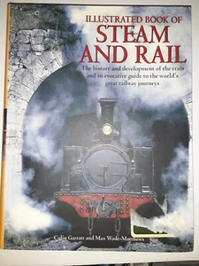 LIBRO ILUSTRADO DE VAPOR Y FERROCARRIL HISTORIA Y DESARROLLO DEL TREN NUEVO - Imagen 1 de 5