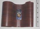 10' Strip Roll of Thin Simulated Wood Grain Wengue Veneer Paper/Vinyl Composite