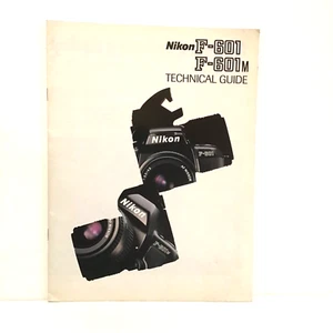 NIKON F601, F601M GUÍA TÉCNICA FOLLETO DE VENTAS ORIGINAL - Imagen 1 de 1