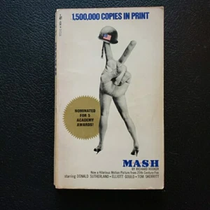 MASH by Richard Hooker Pocket Books Paperback Nov 1972 15th Print - Imagen 1 de 8