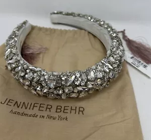 Diadema de cristal JENNIFER BEHR Czarina original plata $450 - Imagen 1 de 8