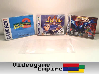 10x Game Bags Tüte Hüllen für Game Boy Classic Color Advance Anleitungen [SMALL]