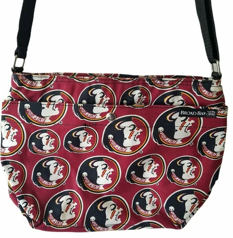 FSU Florida State Handbag Small Tote Cross Body Purse Broad Bay Seminoles Cover