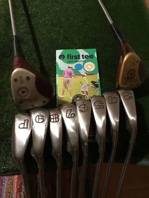 Spalding Ladies Executive Full Set Driver, 5 Wood, 3-PW Steel Shafts - Image 1 of 4