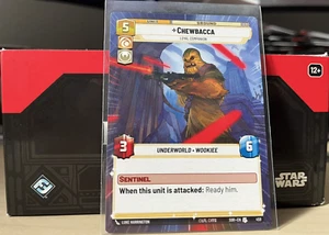 Star Wars Unlimited Spark Of Rebellion Hyperspace 458 Chewbacca - Picture 1 of 1