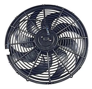 A-Team 16" Heavy Duty Radiator Electric Wide Curved Blade FAN 3000 CFM - Foto 1 di 5