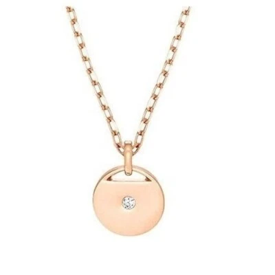 Genuine Swarovski Rose Gold and Crystal  Necklace 5548069 - Image 1 of 3