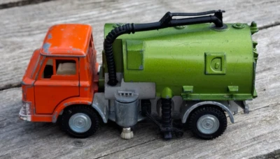 Vintage Playworn Meccano Dinky Toys Johnston Road Sweeper 1970s No 451 - Image 1 of 4