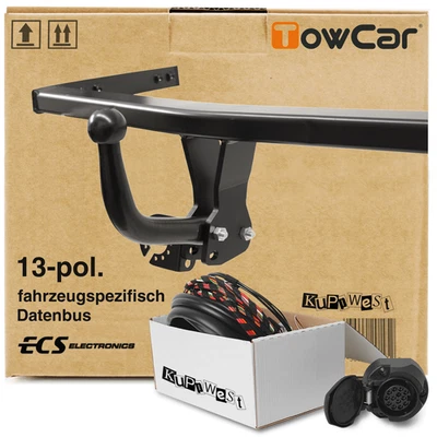 Für Octavia Kombi II Typ 1Z5 TowCar Anhängerkupplung starr & 13poliger E-Satz - Bild 1 von 3