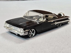 Sunnyside LTD 1960 Chevrolet Impala 1:24 Diecast Black Superior Low Lowrider - Picture 1 of 14