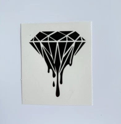 Adesivo de vinil Diamond Drip - Imagem 1 de 2
