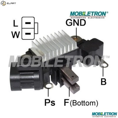 ALTERNATOR REGULATOR VR-H2000-50 FOR PEUGEOT PARTNER/PATAGONICA/URBANA/MPV/Box - Image 1 of 4