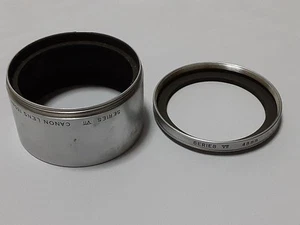Canon Series VII 48mm Screw-In Metal Lens Hood for L135mm f3.5 Lens Used - Picture 1 of 6