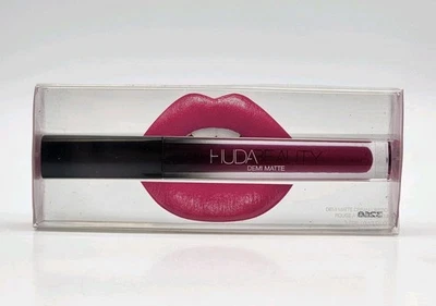 HUDA Beauty Demi Matte Cream Lipstick PASSIONISTA New - Image 1 of 3