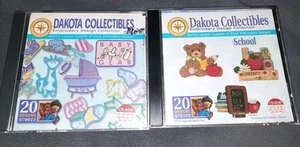 CD bordados Dakota coleccionables equipo para bebé y escuela ¡40 diseños! 970022 970183 - Imagen 1 de 3