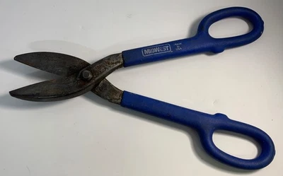 MIDWEST Tinner Snip - Straight and Wide Cut Sheet Metal Cutter Forged - Image 1 of 4