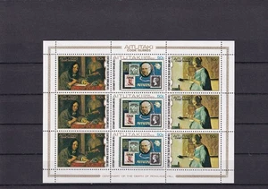 SA24a Aitutaki, Cook Islands 1979 Death Centenary of Sir Rowland Hill mint block - Picture 1 of 1