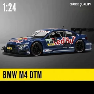 1:24 BMW M4 DTM Red Bull Sports Car Diecast Metal Model Collectable Toy Gift NEW - Picture 1 of 6