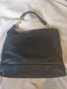 Mulberry Effie HoboPre-Loved | Black Spongy Pebbled Leather - Picture 1 of 8