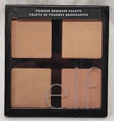 e.l.f. Bronzer Palette Powder Cosmetics Bronzed Beauty 0.49oz 83319 NEW SEALED  - Image 1 of 4