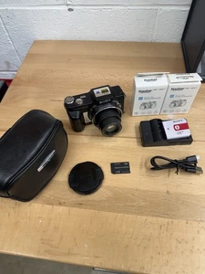 Sony Cyber-Shot DSC-H3 8.1MP Schwarz Digitalkamera mit neuem Ladegerät & 3 Akkus - Bild 1 von 10