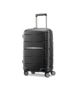 $440 SAMSONITE Outline-Pro Carry on 21.5" Spinner Luggage Hardcase Black Tsa - Picture 1 of 9