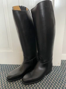 NEW!! Equestrian bespoke DERBY handmade VTG leather riding boots Size 5 UK - Picture 1 of 11