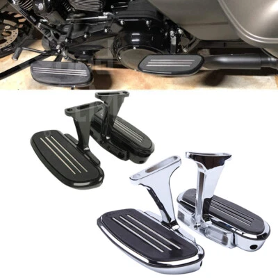 Passenger Floorboards Footboards Pegs For Harley Davidson Touring Road Glide A+ - Image 1 of 4